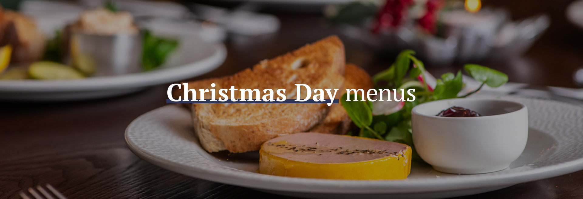 Christmas Day Menu at The Alwyne Castle